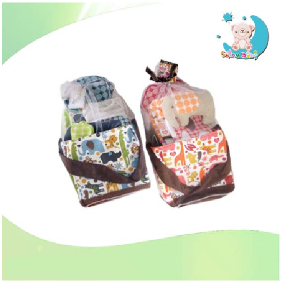 7PCS 100% Cotton terry baby clothes set