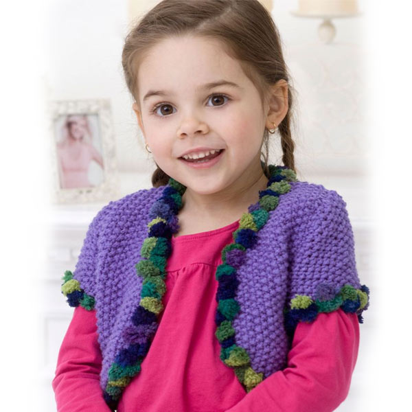 Baby knitted cardigan