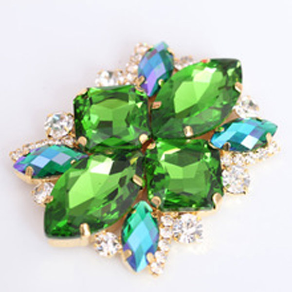 7x4-5cm High Quality Sewing On Rhinestone