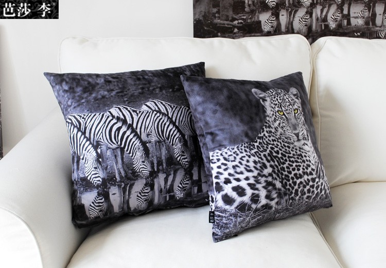 Animal Digital Printing Polar Fleece Pillow