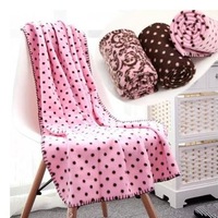 Bulk Wholesale Whip Stitch Airplane Nap Blanket