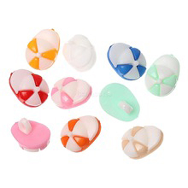 Hole Resin Button
