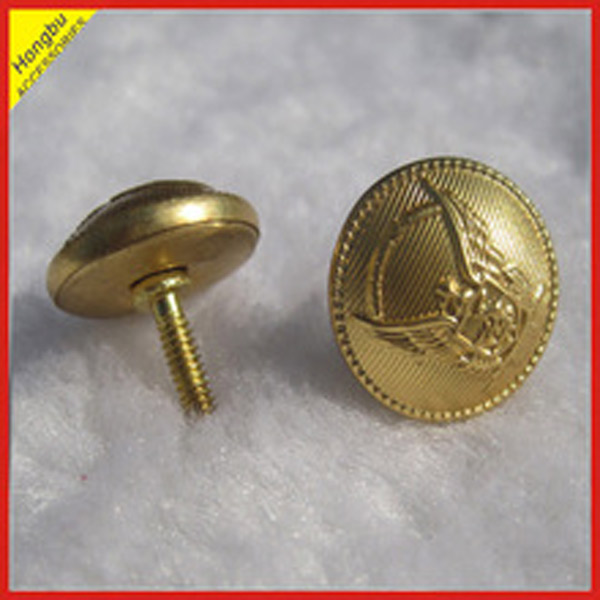 Top Spiral metal button
