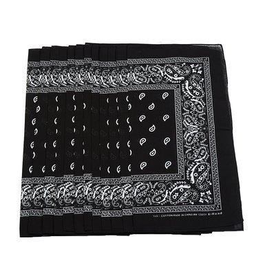 2015 new launched pink 100%cotton paisley bandana 