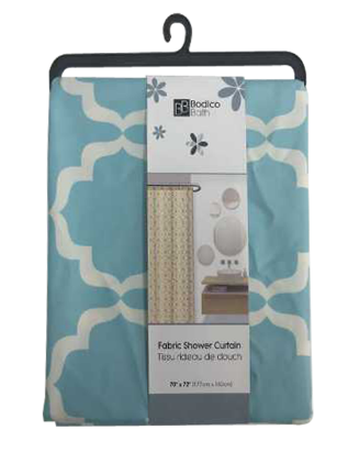 polyester shower curtain