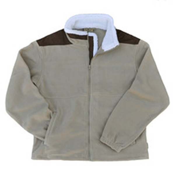 Men Sherpa Collar Fleece Jacket