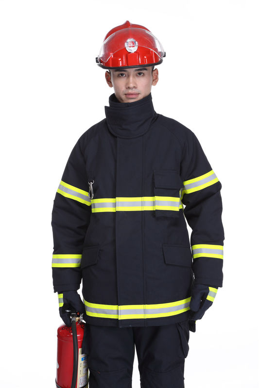 FR Aramid HI VIS TAPED FIREFIGHTER SUIT