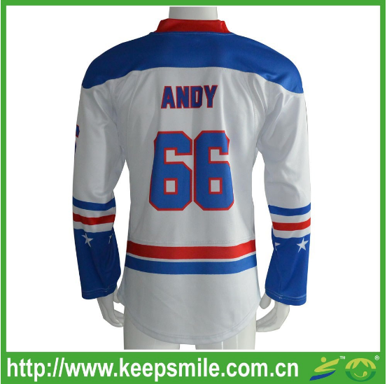 Custom Sublimation Fitted Ice Hockey Jersey