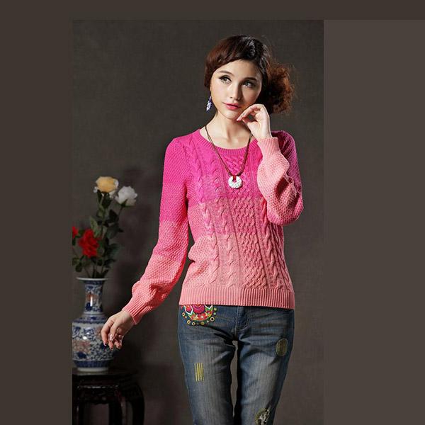 JACQUARD LADIES SWEATER