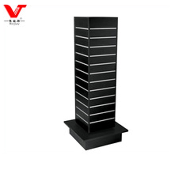 Freestanding MDF Slatwall display stand
