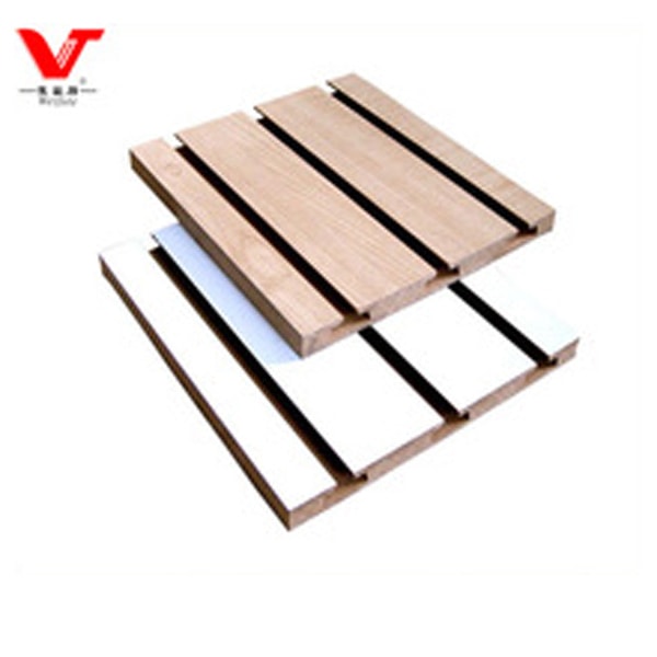  Slatwall MDF Wood Wall Panel