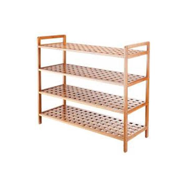 Wooden Shoe Shelf 