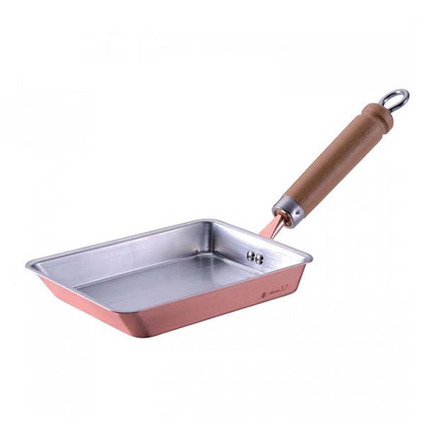 Fluffily Japanese Style Omelette Copper Frying Pan