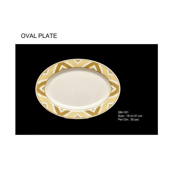 Oval Plate