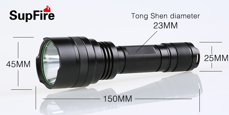 SupFire CREE XML-R5 LED Strobe Light 