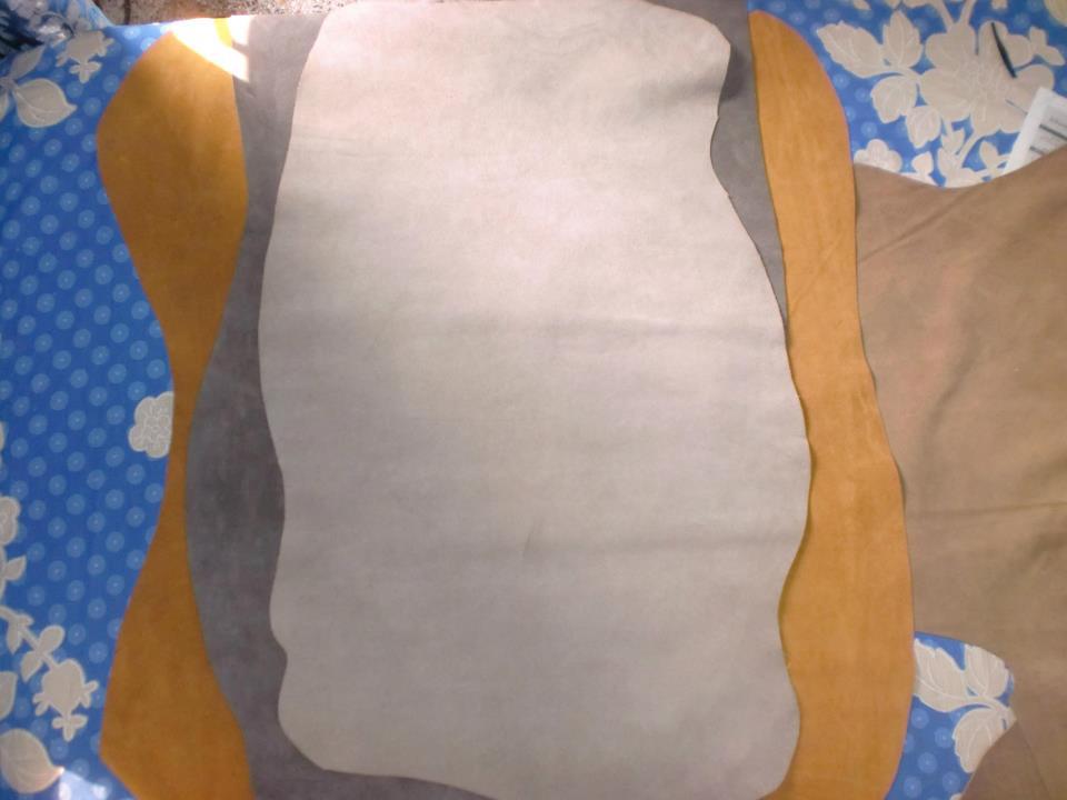 COW SPLIT CRUST FOR MAKINGBOOTS