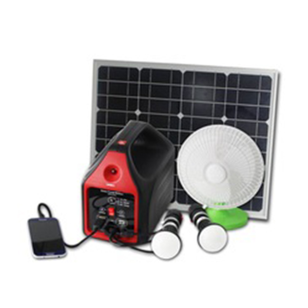 Solar Power Generator with LED Lamp