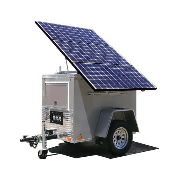 Solar Power Generator with LED Lamp