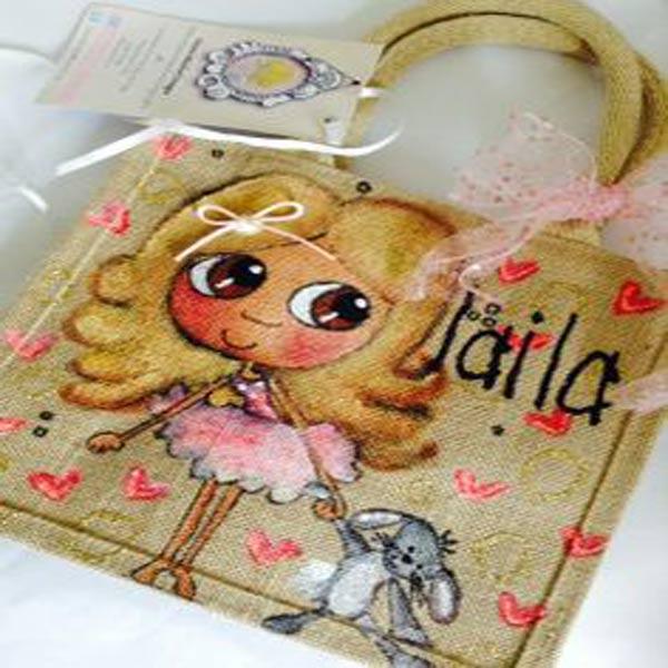 Burlap bag 02