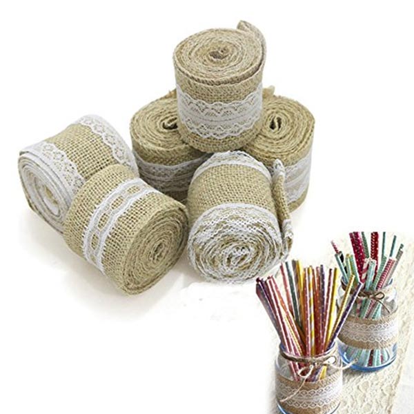 Jute Burlap Ribbon