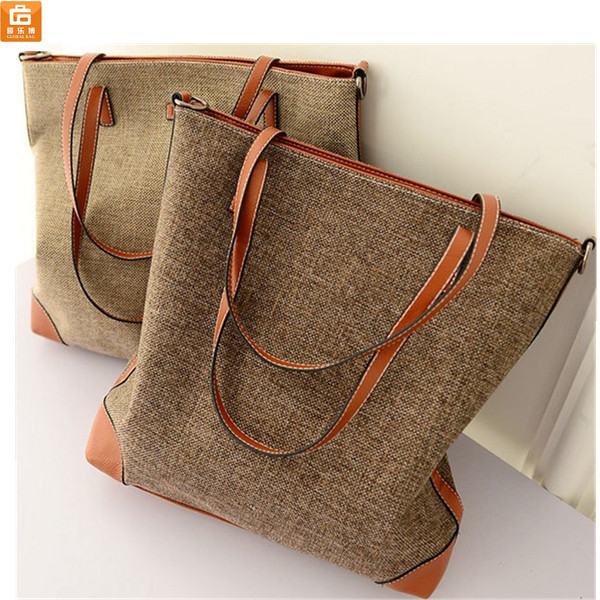 New Fashionable Jute Bag/Ladies Bag/Tote Bag/Shoulder Bag