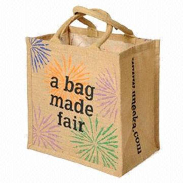 Jute Shopping Bag/ Canvas Tote Bag/ Promotional Bag