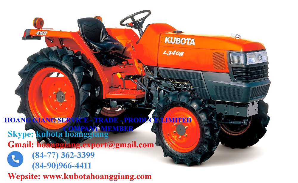 Tractor kubota model L3408, new 100%