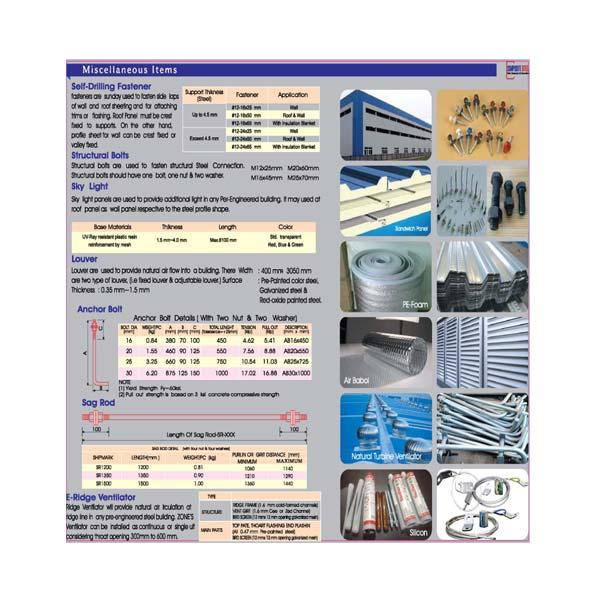 Miscellaneous Items
