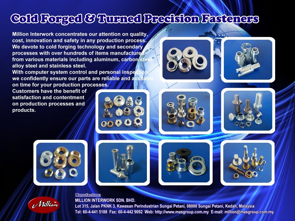 CNC Turned and Machined Components made in Malaysia