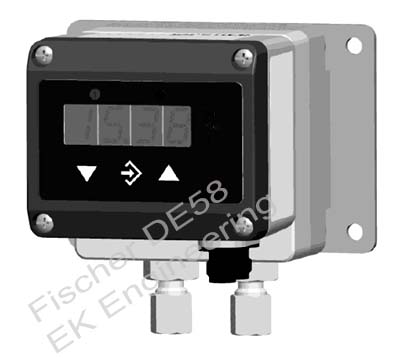 Fischer DE58 - DP transmitter switch - level monitoring - air, gas