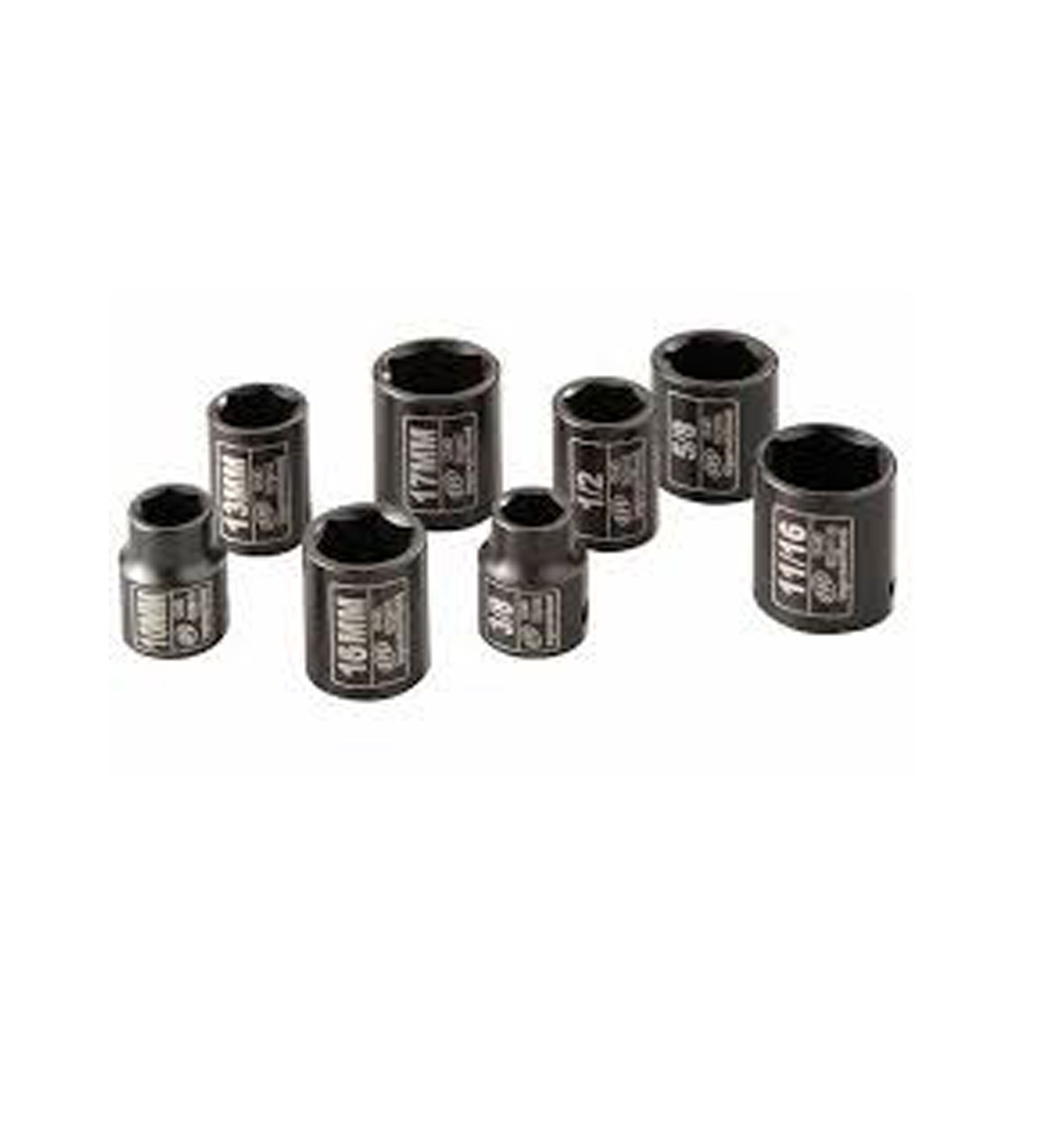 8 PC 3/8 INCH SAE Impact wrench Socket Set/HUAYI TOOLS CRMO HY1044