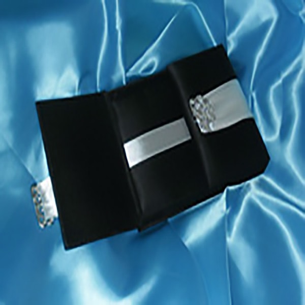 Black gatefold Wedding invitation Box,