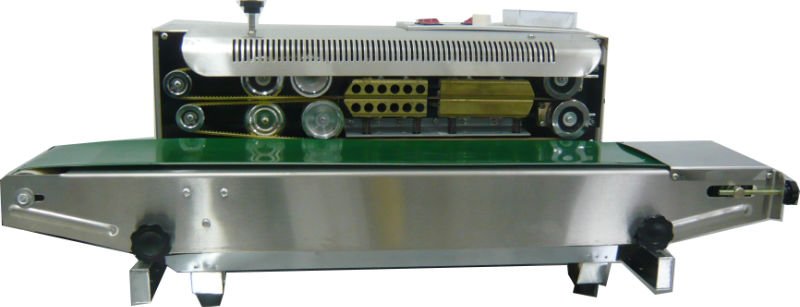 SEALING MACHINE - HORIZONTAL CONTINUOUS SEALER WITH AIR PUMP 