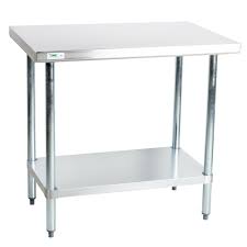 TABLE - STAINLESS STEEL WORKING TABLE 6ft X 3ft